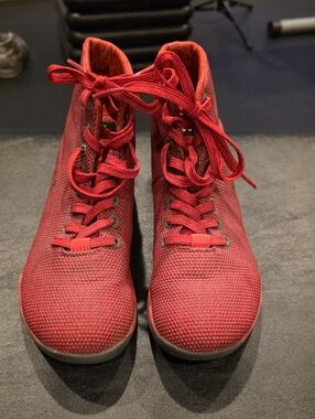 NOBULL Red High Top Sneakers